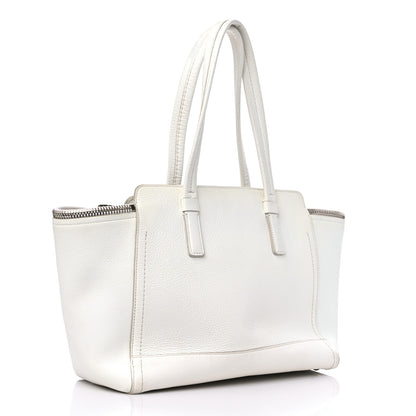 Salvatore Ferragamo Calfskin Arianna Tote White 3 of 12
