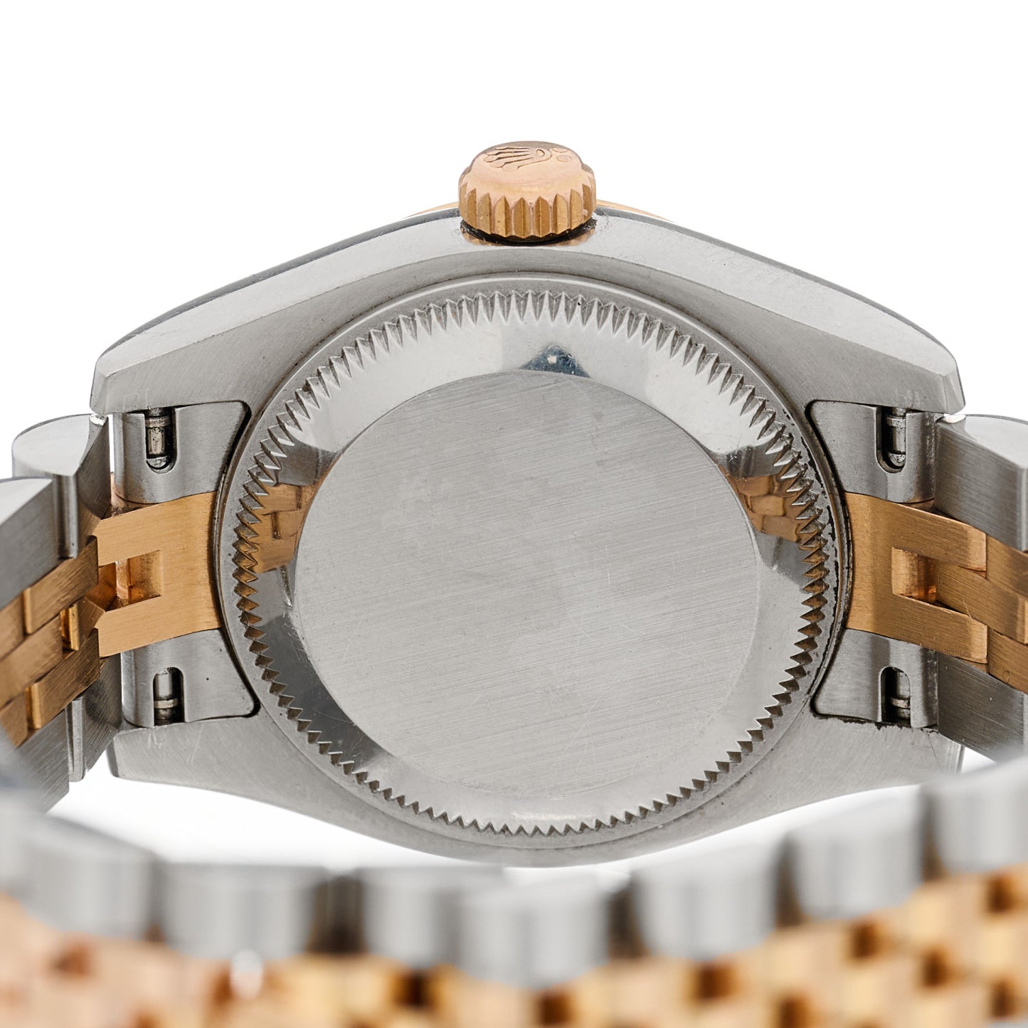 Stainless Steel 18K Everose Gold 26mm Oyster Perpetual Datejust Watch Pink Roman 179171