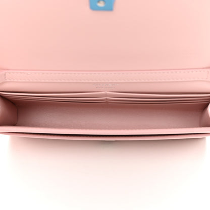 Givenchy Box Calfskin 4G Wallet on Chain Pale Pink 5 of 15