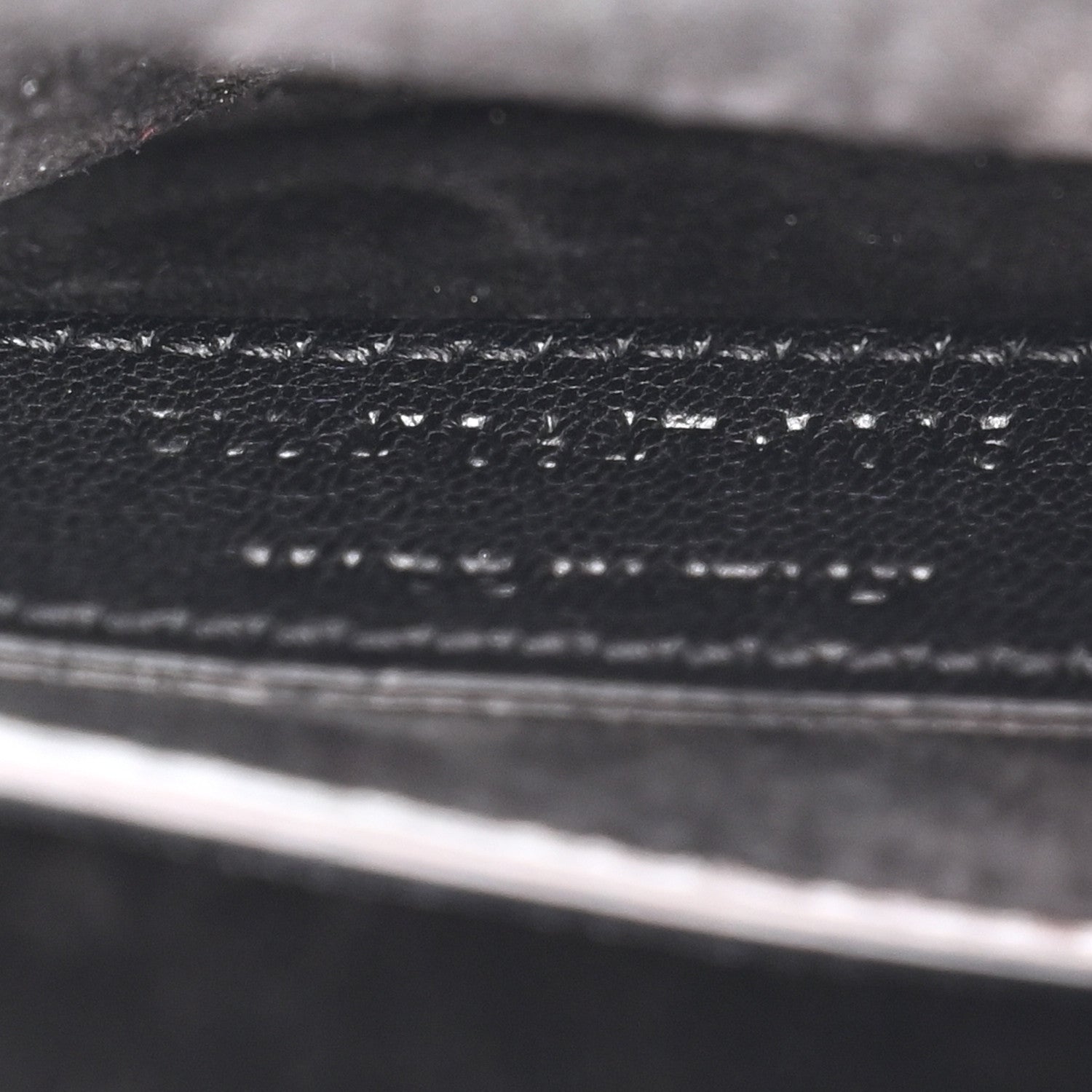 Saint Laurent Calfskin Fringe Baby Snake Monogram Satchel Black 7 of 10