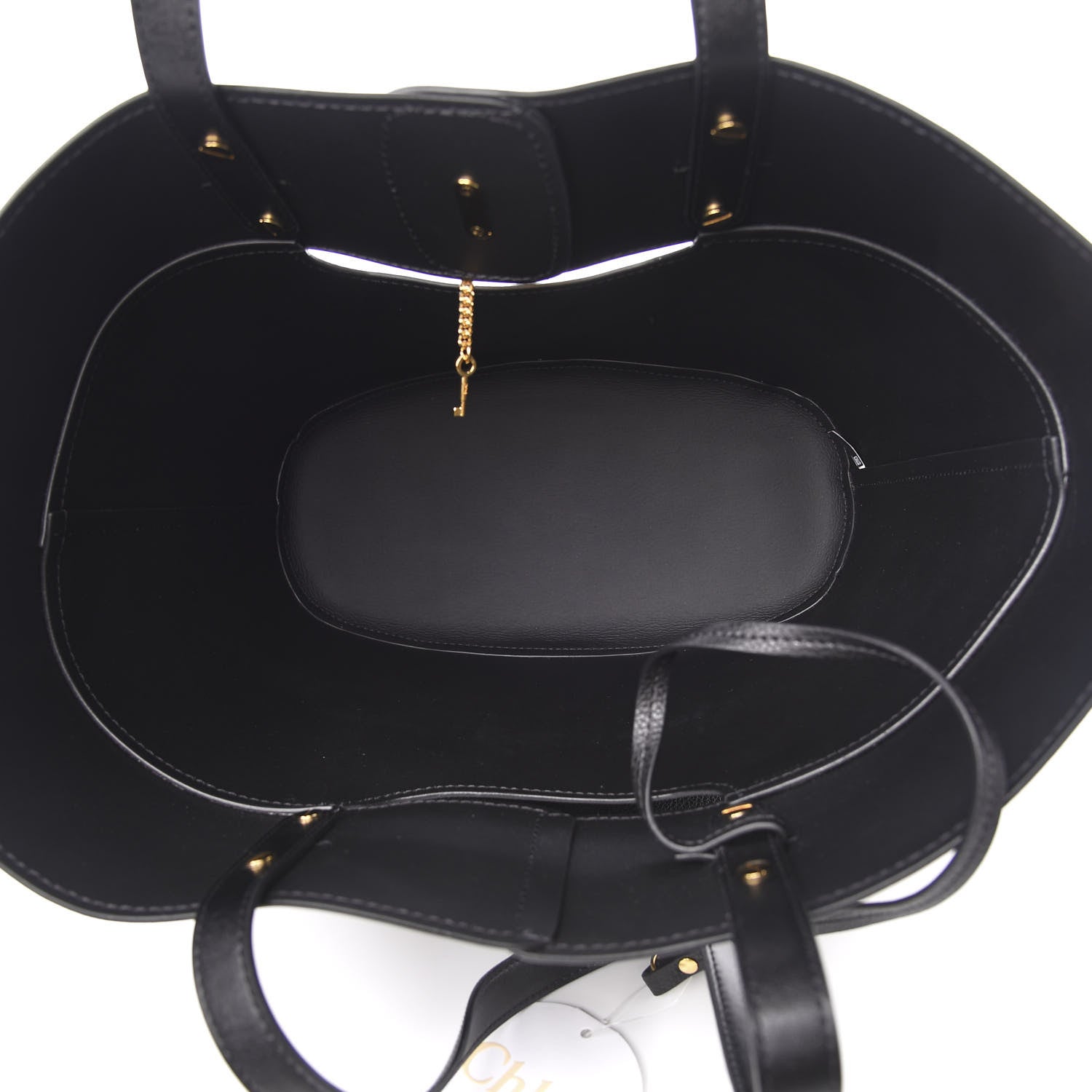 Chloe Smooth Grained Calfskin Medium Aby Tote Black 6 of 10