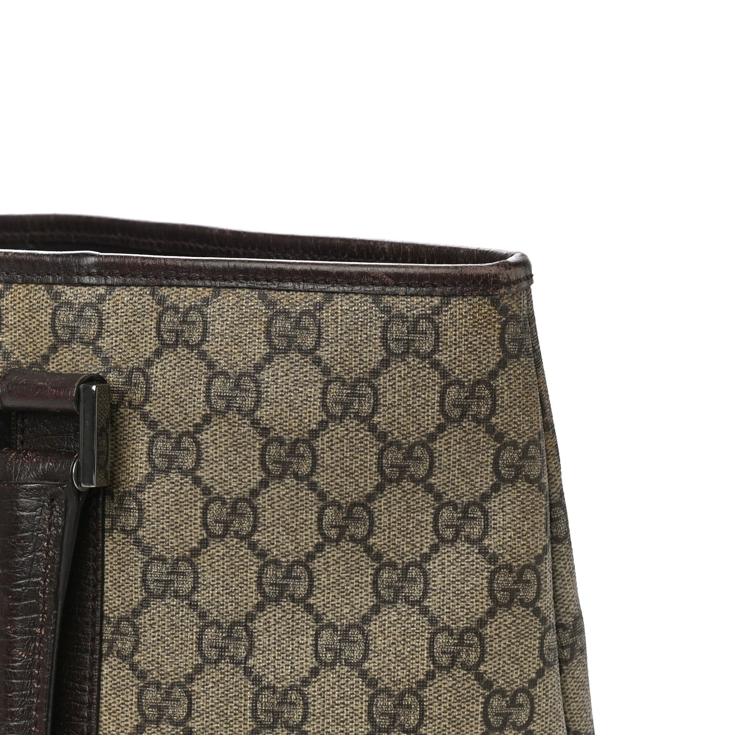 GG Plus Monogram Medium Joy Tote Dark Brown