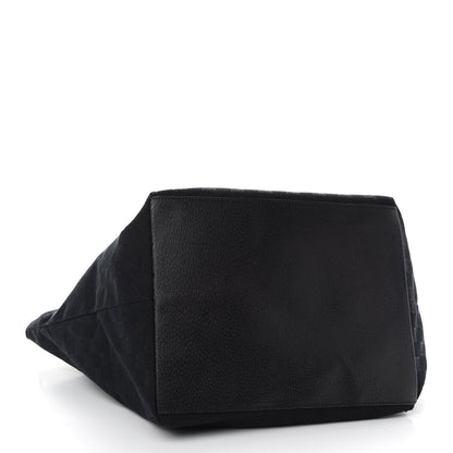 Gucci GG Monogram Large Web Handle Bucket Tote Black 4 of 9