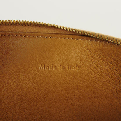 Celine Lambskin Bi-Color Zip Pouch Black 7 of 8