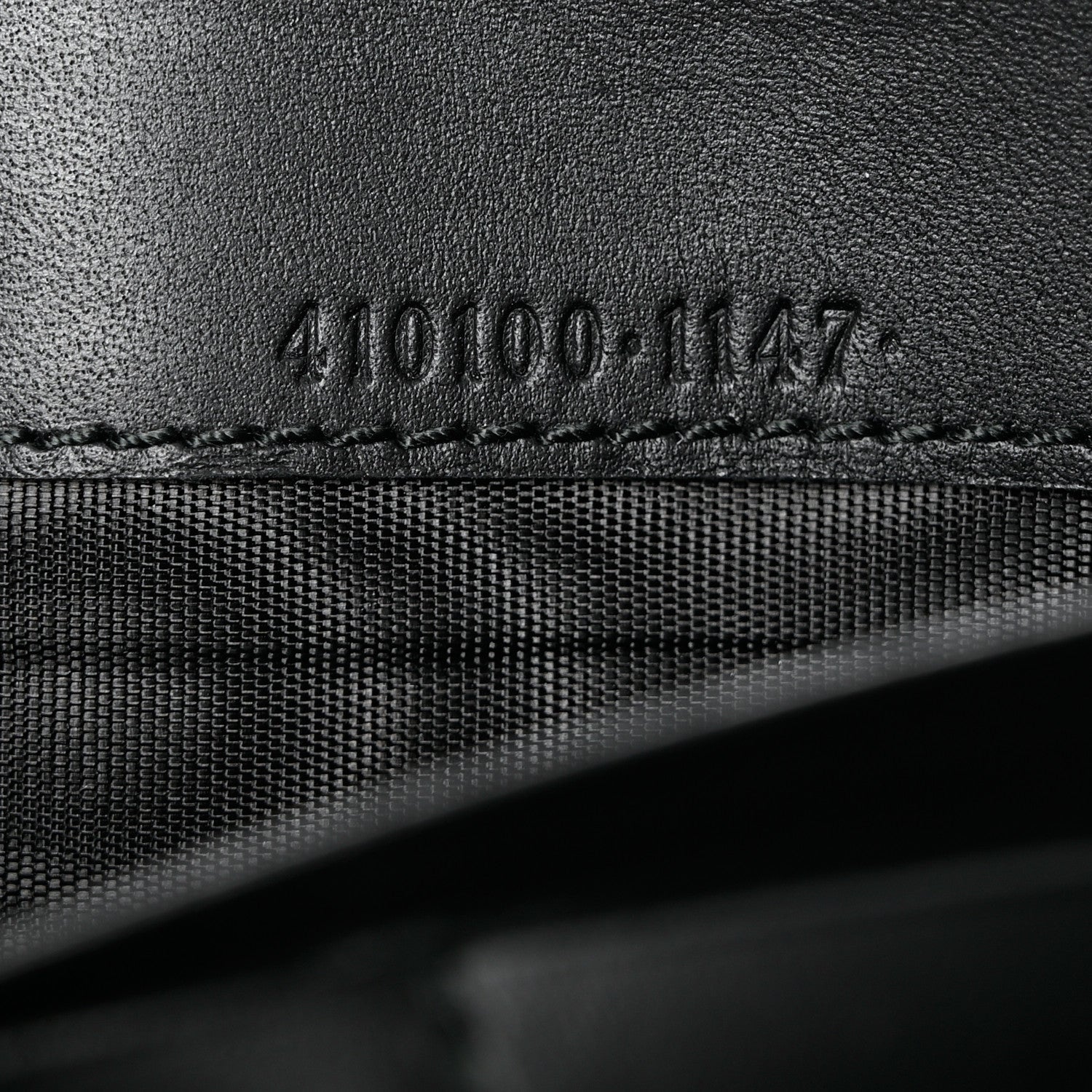 Gucci Calfskin GG Supreme Monogram Continental Wallet Black 7 of 9