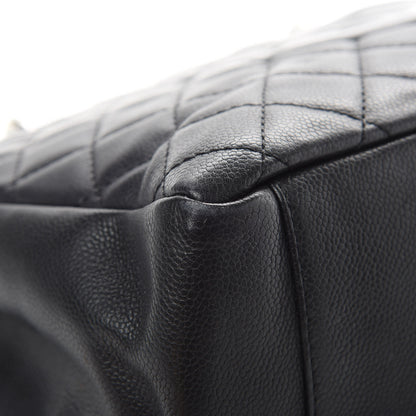 Chanel Caviar Quilted Grand Shopping Tote GST Black 9 of 17
