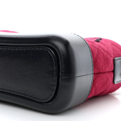 Chanel Wool Calfskin Quilted Small Gabrielle Hobo Red 10 of 10