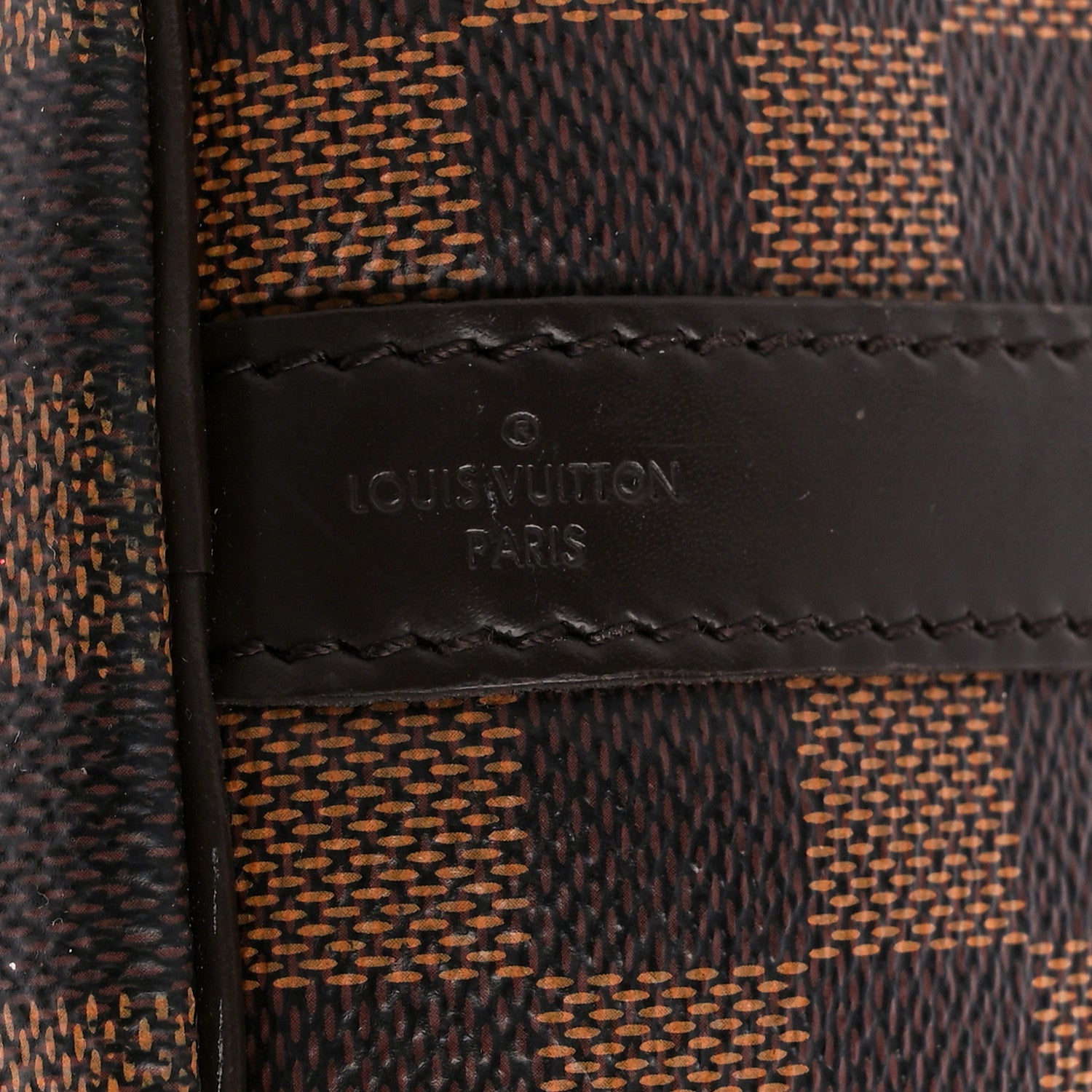 Louis Vuitton Damier Ebene Speedy Bandouliere 30 10 of 15
