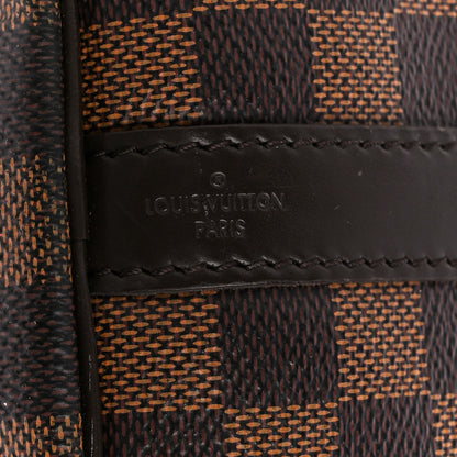 Louis Vuitton Damier Ebene Speedy Bandouliere 30 10 of 15