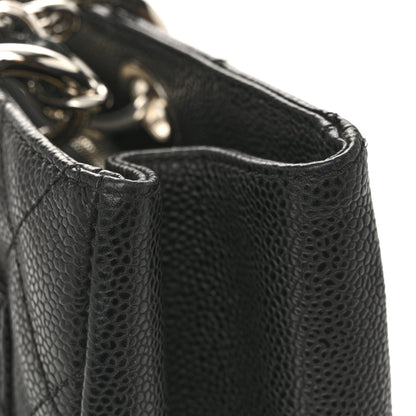 Chanel Caviar Quilted Grand Shopping Tote GST Black 13 of 15