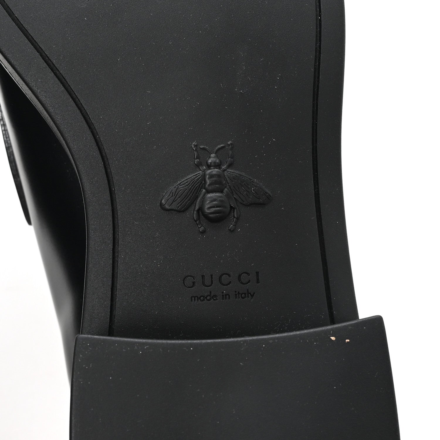Gucci Cordovan Lux Horsebit Womens Lug Sole Loafers 39.5 Black 7 of 10