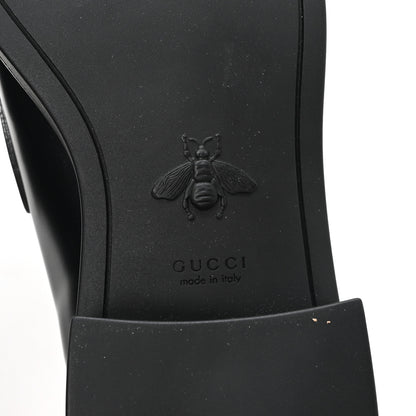 Gucci Cordovan Lux Horsebit Womens Lug Sole Loafers 39.5 Black 7 of 10
