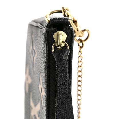 Louis Vuitton Empreinte Monogram Giant Mini Pochette Accessories Black 8 of 9