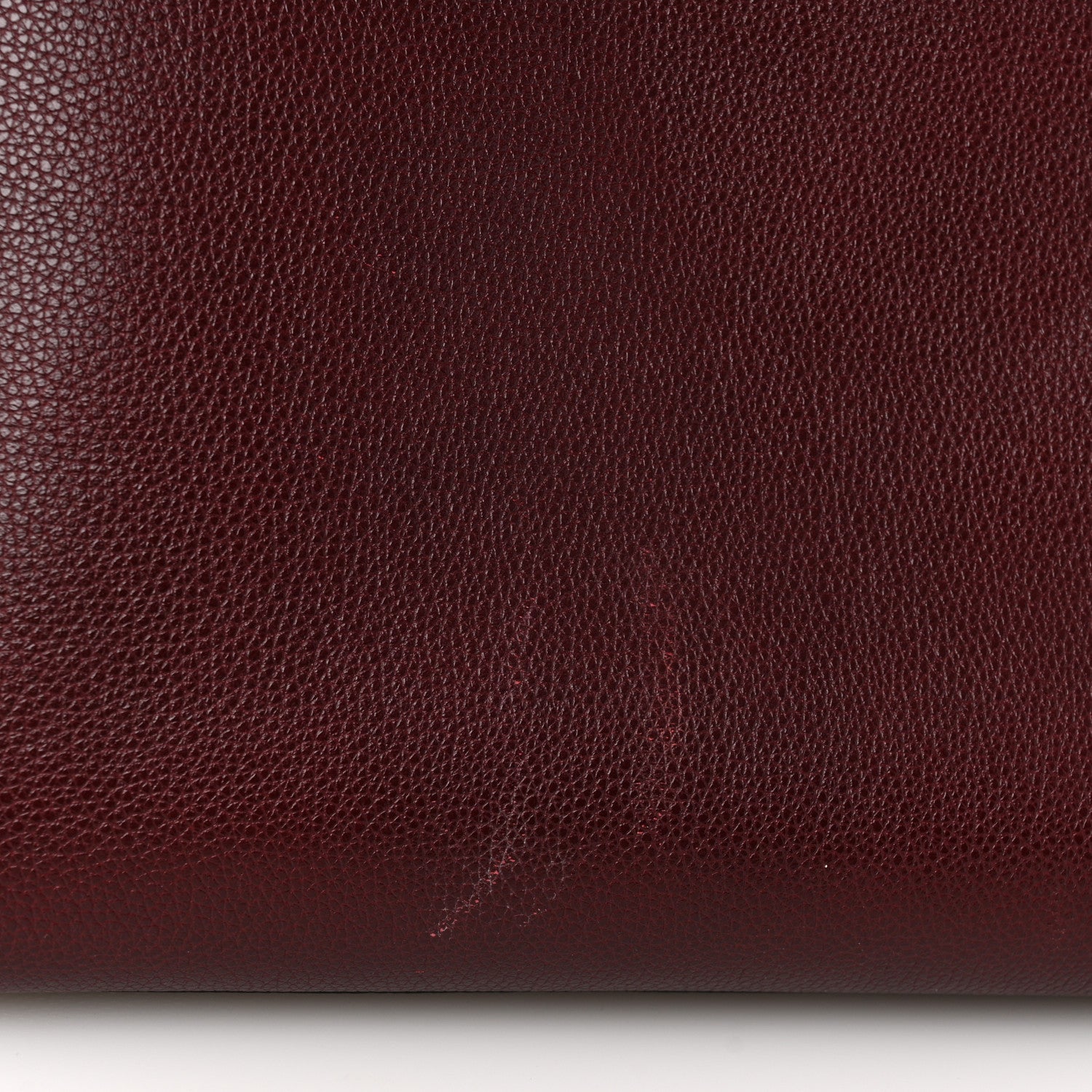 Gucci Grainy Calfskin Medium Zumi Top Handle Bag Vintage Bordeaux 11 of 12