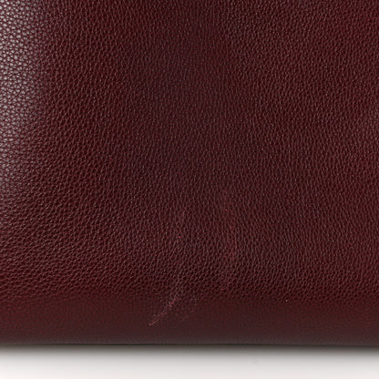 Gucci Grainy Calfskin Medium Zumi Top Handle Bag Vintage Bordeaux 11 of 12