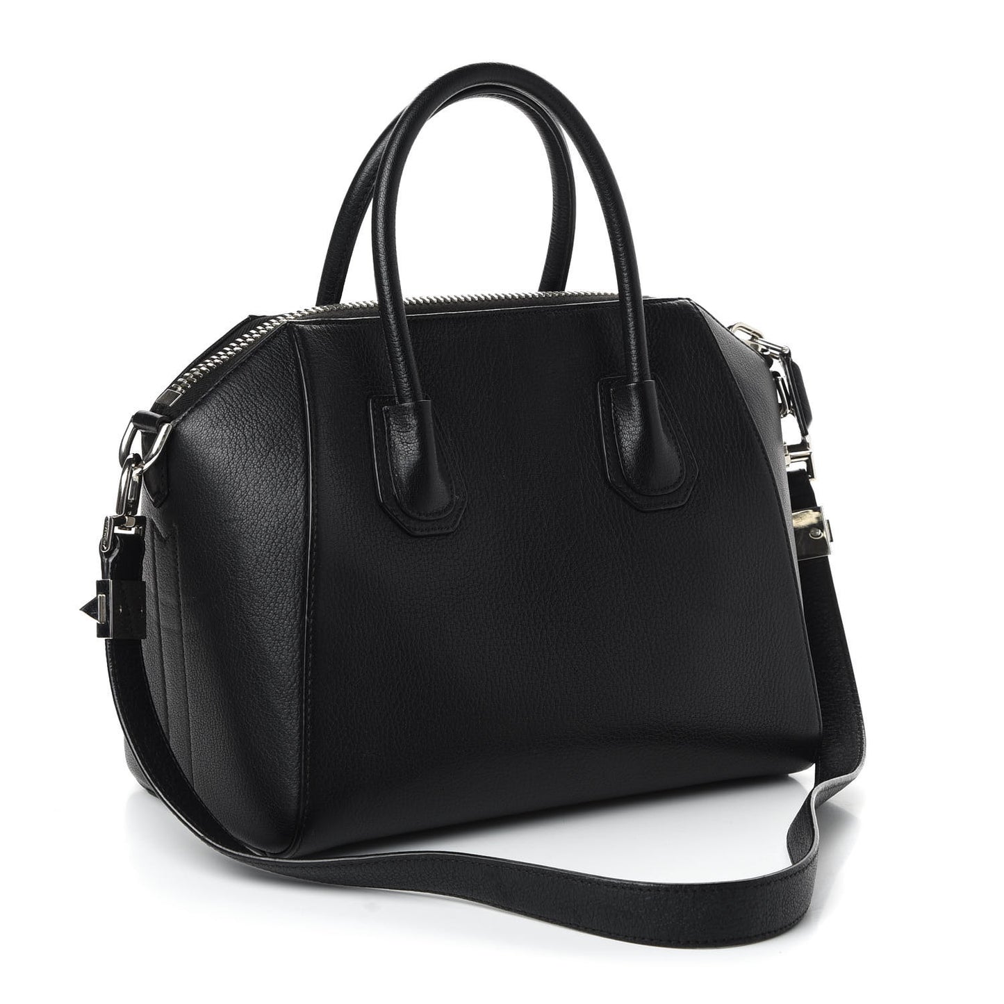 Sugar Goatskin Small Antigona Black