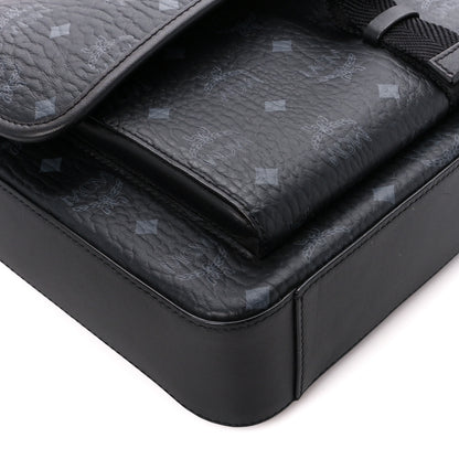 MCM Visetos Medium Klassik Messenger Bag Black 9 of 11