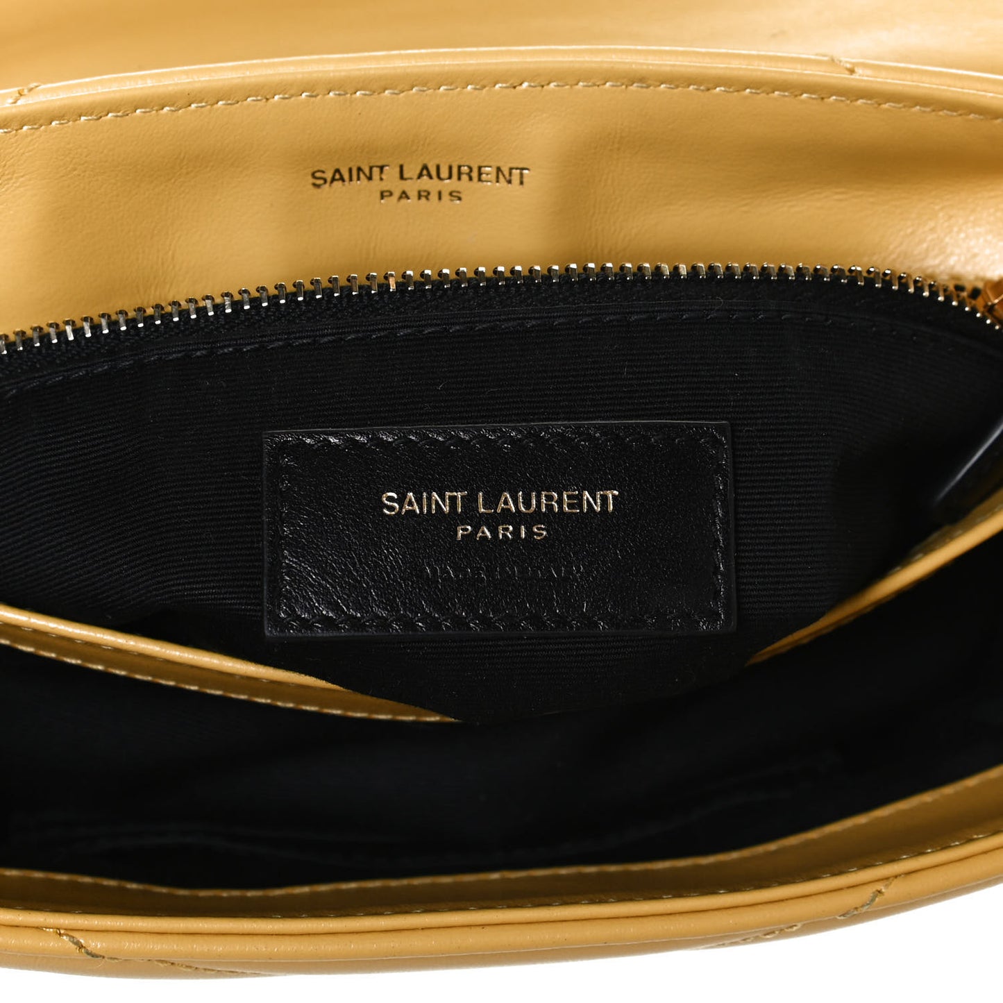 Calfskin Y Quilted Monogram Toy Loulou Crossbody Bag Sunflower