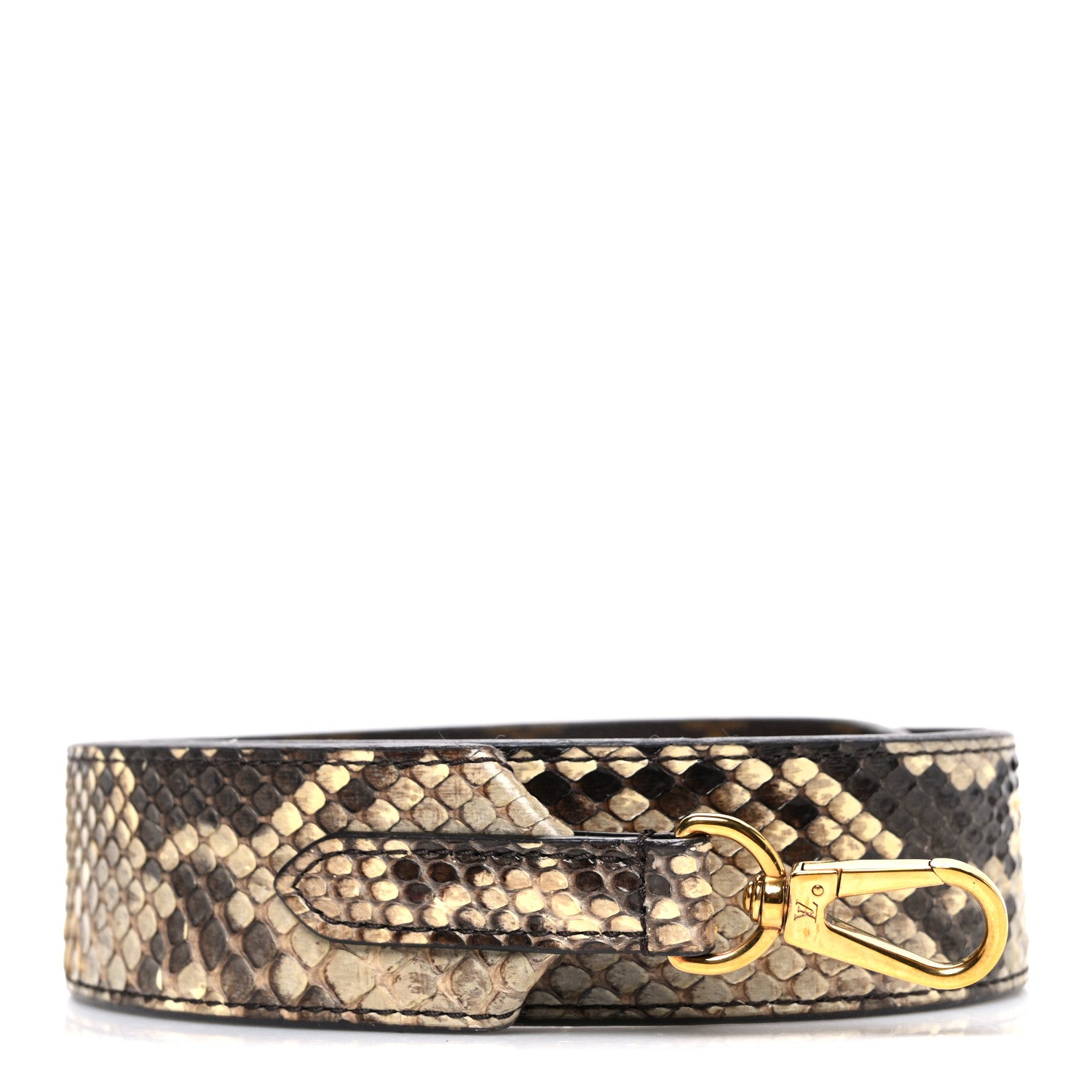 Louis Vuitton Snakeskin Monogram Bandouliere Shoulder Strap 1 of 3