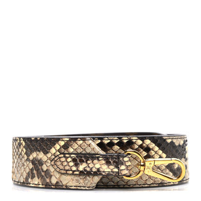 Louis Vuitton Snakeskin Monogram Bandouliere Shoulder Strap 1 of 3