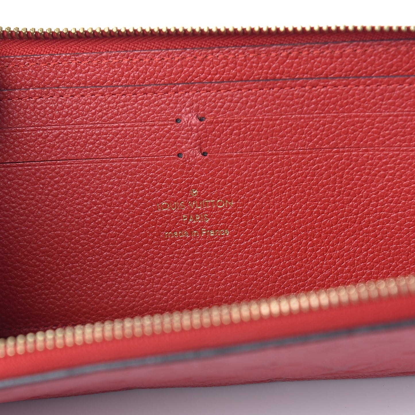 Empreinte Clemence Wallet Cherry