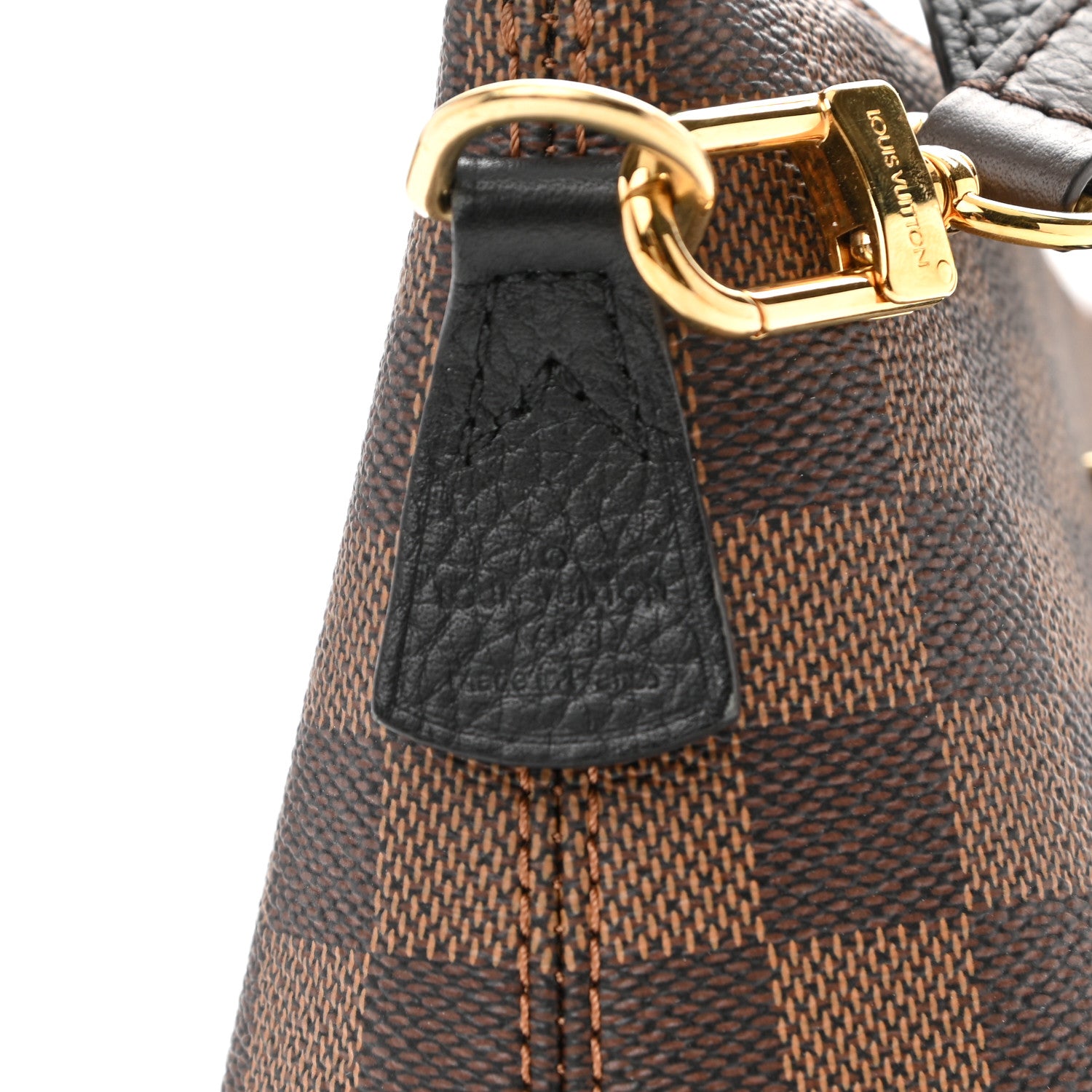 Louis Vuitton Damier Ebene Hyde Park Black 6 of 11
