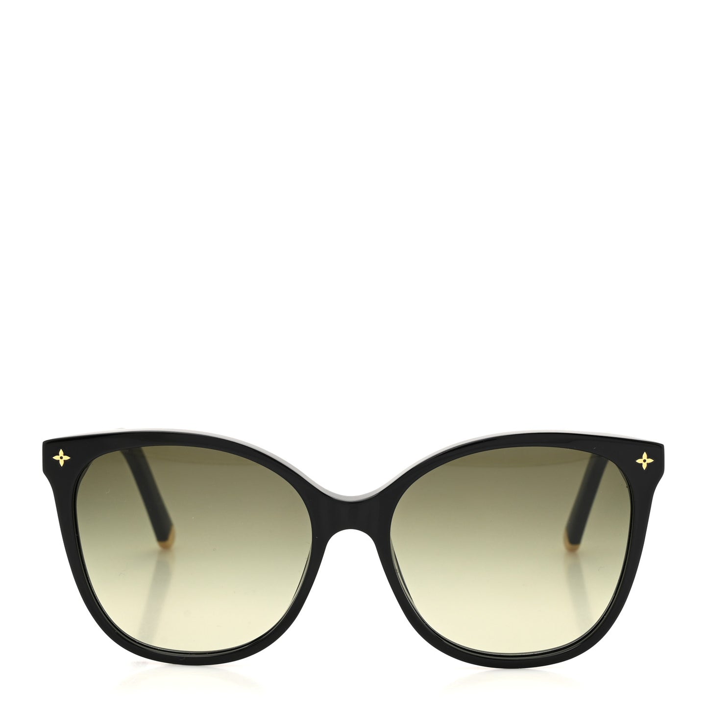 Acetate My Monogram Light Cat Eye Sunglasses Z1657W Black
