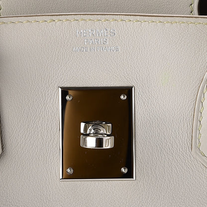 Hermes Swift Birkin 30 Gris Perle 8 of 24