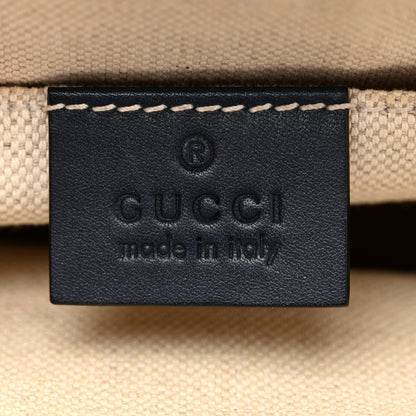 Gucci Moon Calfskin Bamboo Web Medium Dionysus Top Handle Bag Blue Emerald Hibiscus Red 7 of 16