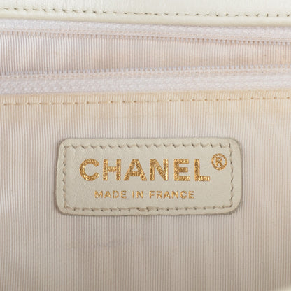 Chanel Sheepskin Braided New Medium Boy Reverso Flap White 5 of 9