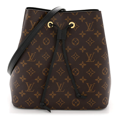 Louis Vuitton Monogram Neonoe MM Black 1 of 12