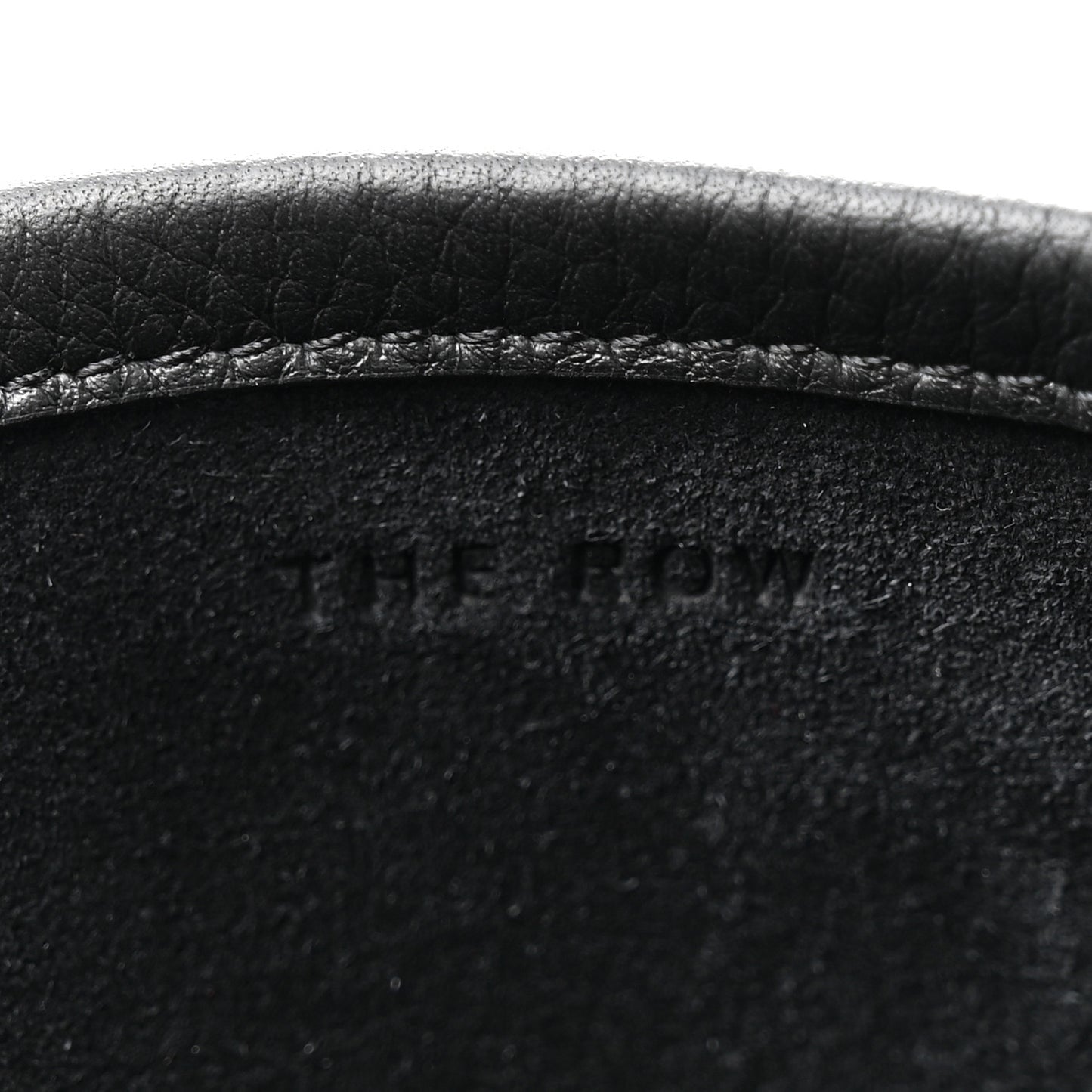 Grained Calfskin Large N/S Park Tote Black