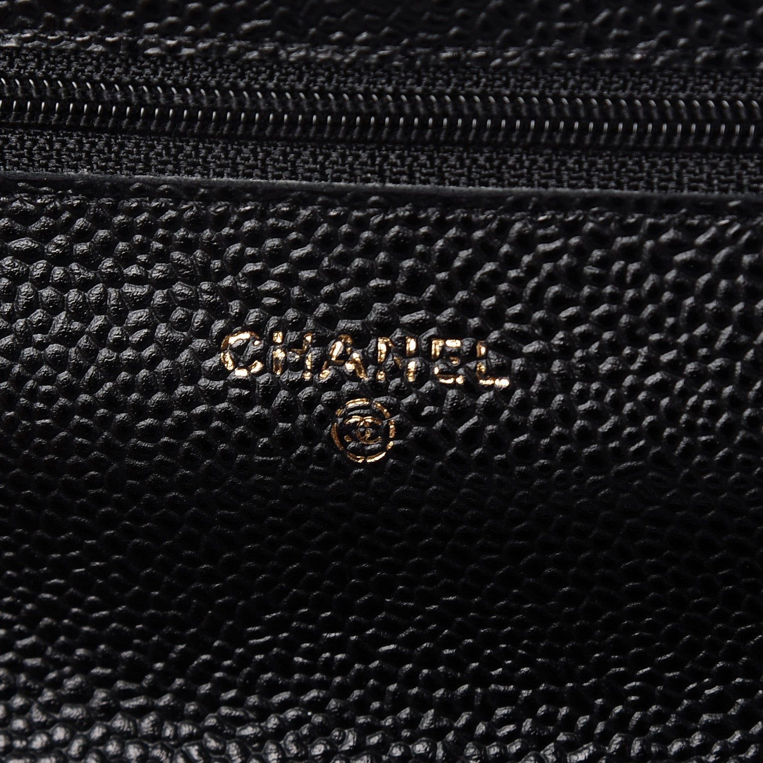 Chanel Caviar Quilted Wallet On Chain WOC Black 6 of 11