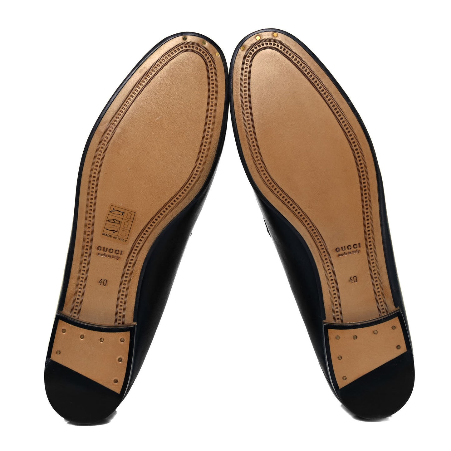 Lambskin Womens Brixton Horsebit Loafers 40 Black