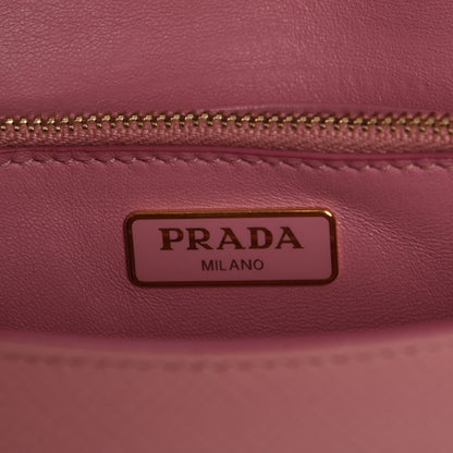 Prada Saffiano Metal Flap Wallet Petalo 6 of 7