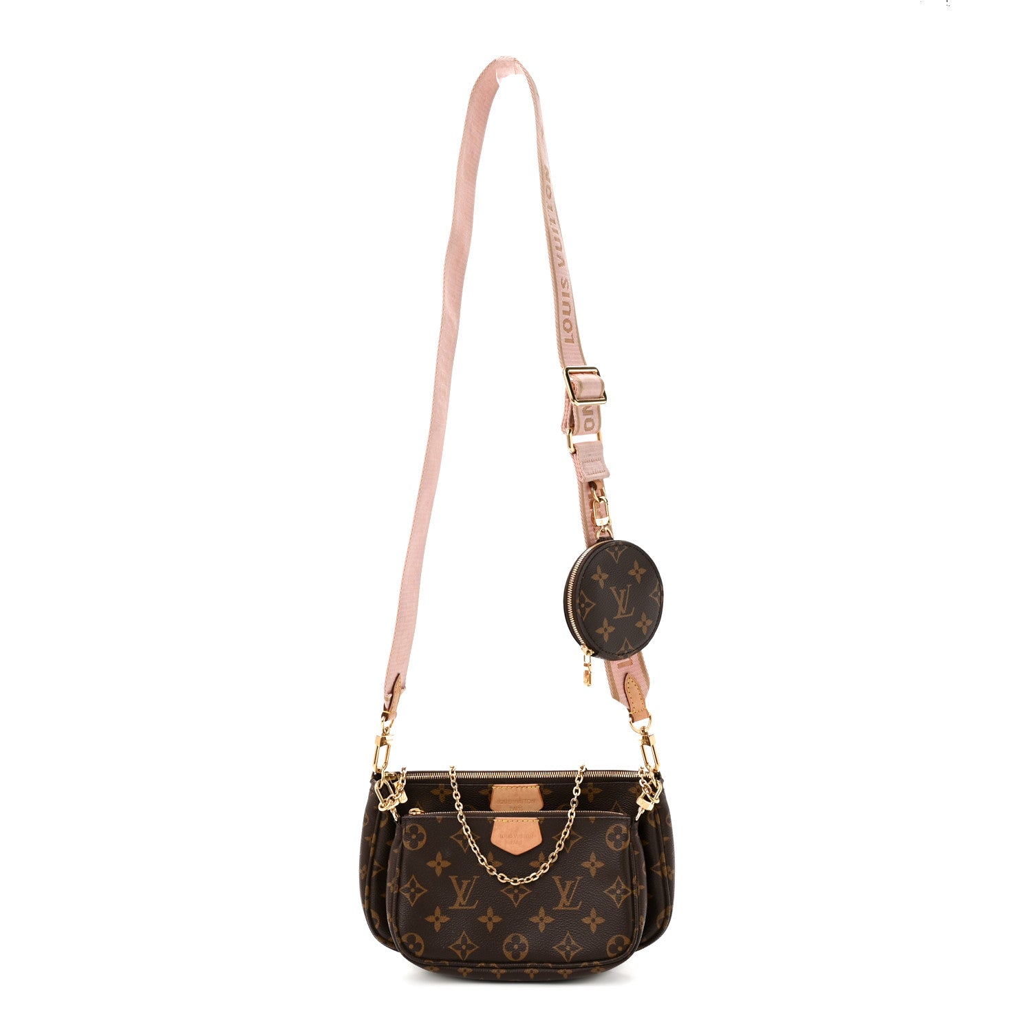 Louis Vuitton Monogram Multi Pochette Accessories Rose Clair 1 of 12