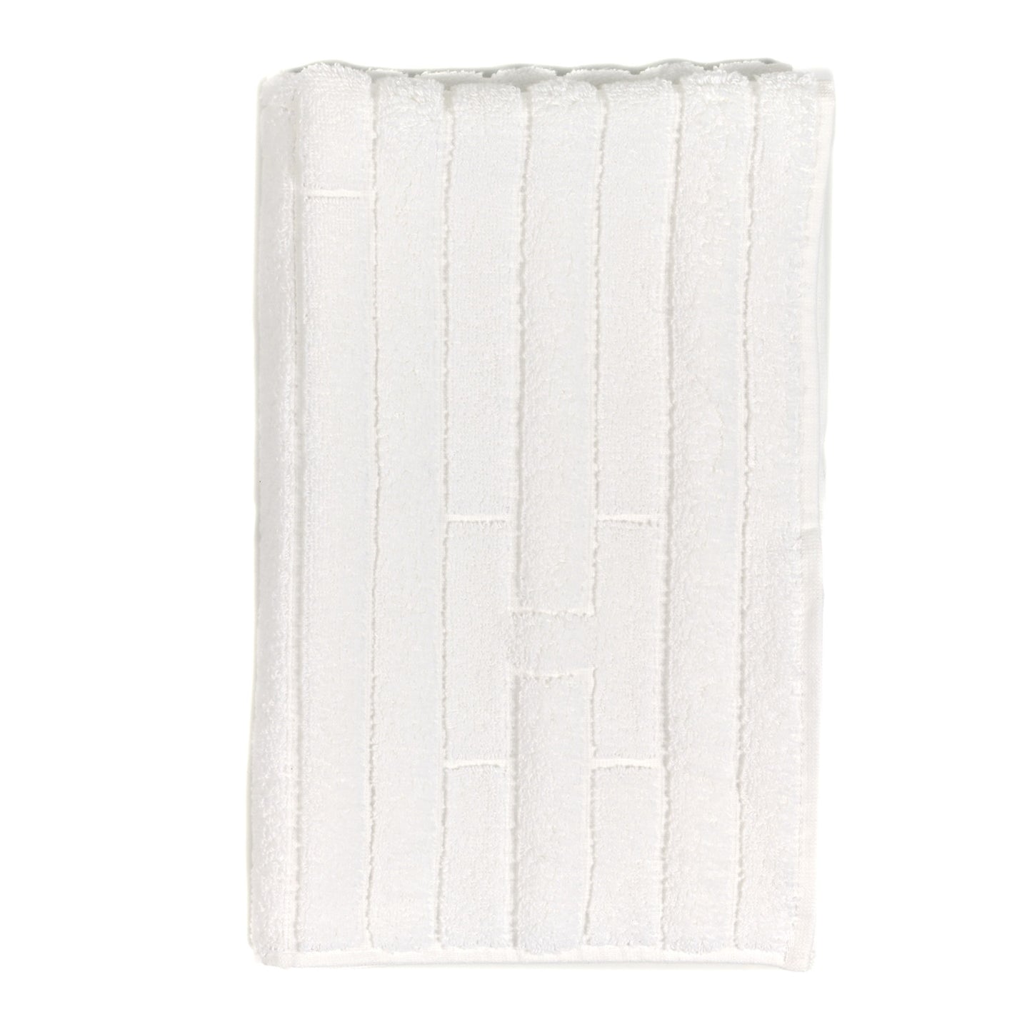 Cotton Labyrinthe Washcloth Naturel