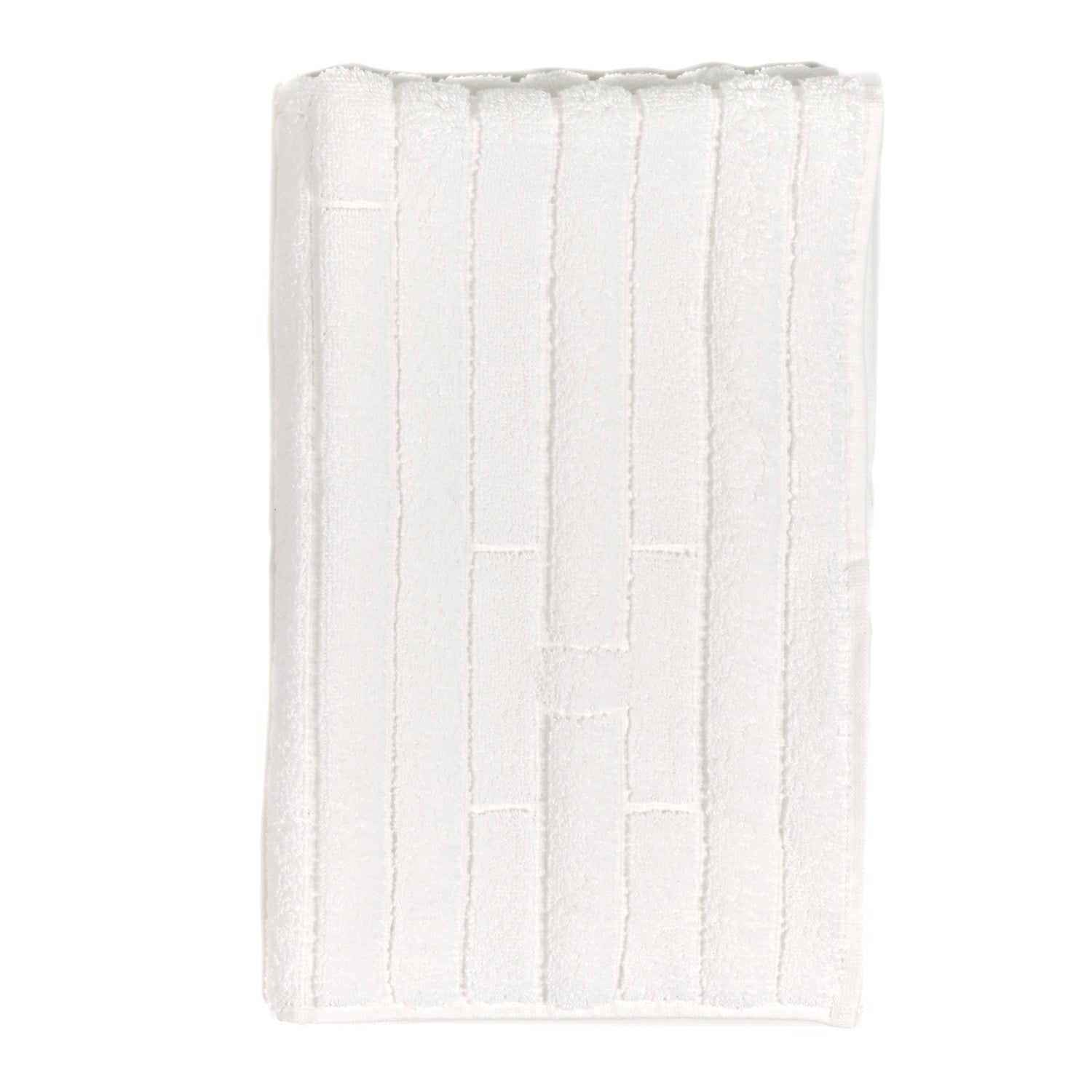 Hermes Cotton Labyrinthe Washcloth Naturel 1 of 4
