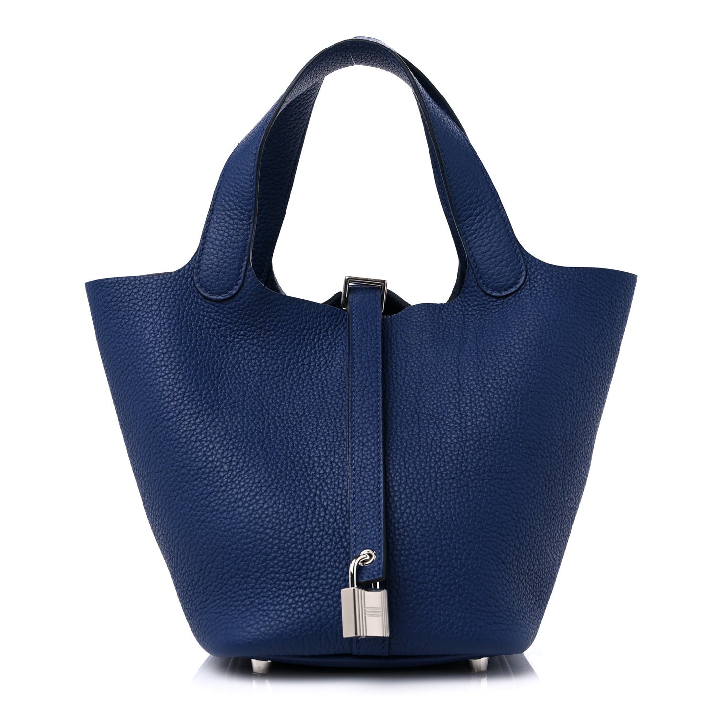 Taurillon Clemence Picotin Lock 18 PM Bleu Nuit