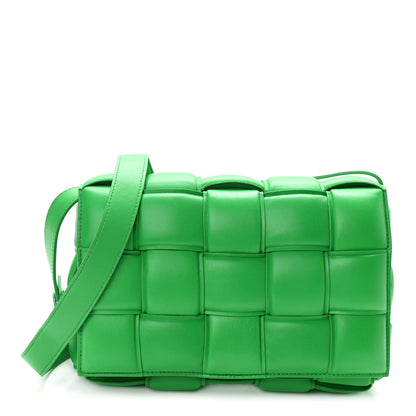 Bottega Veneta Nappa Maxi Intreccio Padded Cassette Crossbody Bag Parakeet 1 of 13