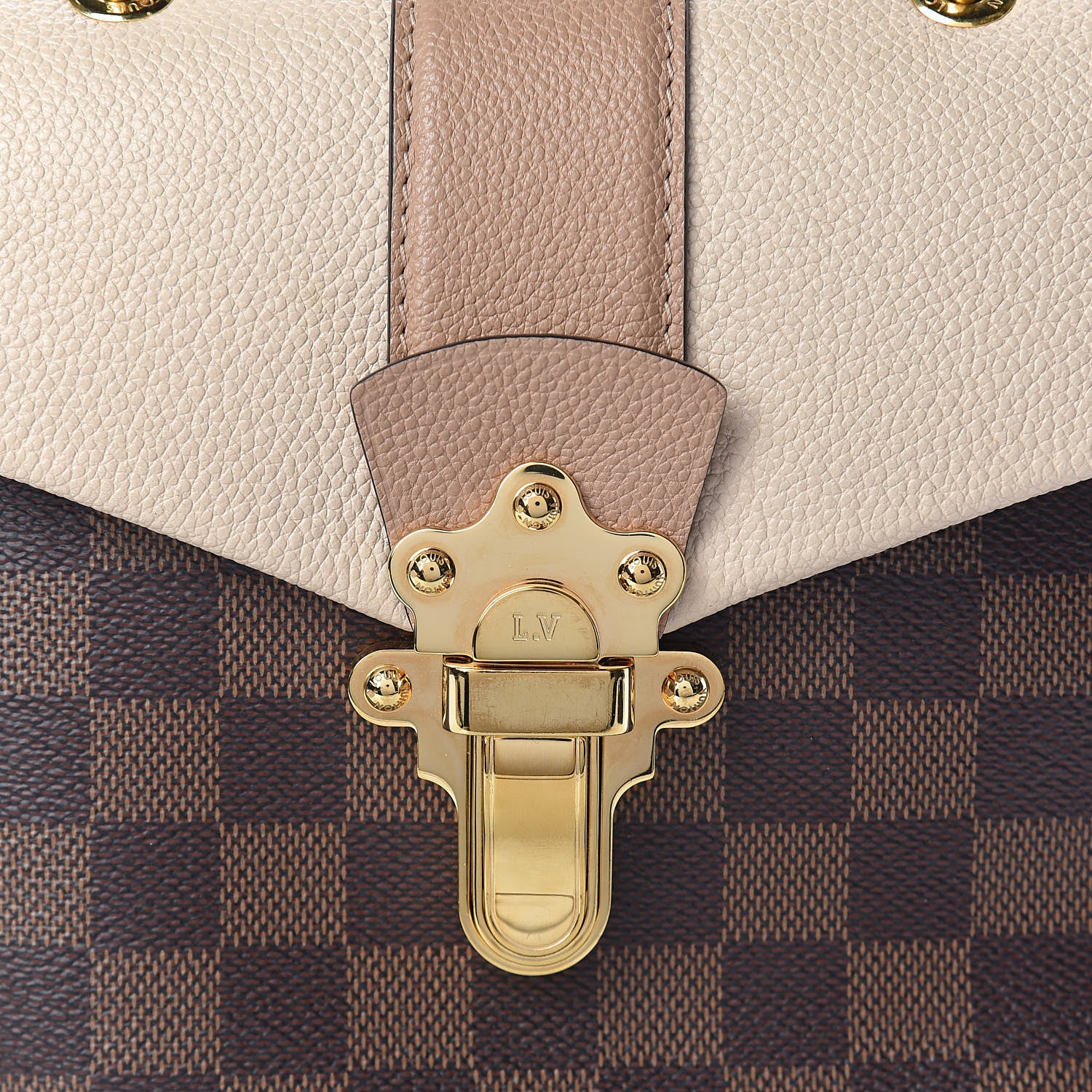 Louis Vuitton Damier Ebene Clapton Backpack Creme 8 of 11