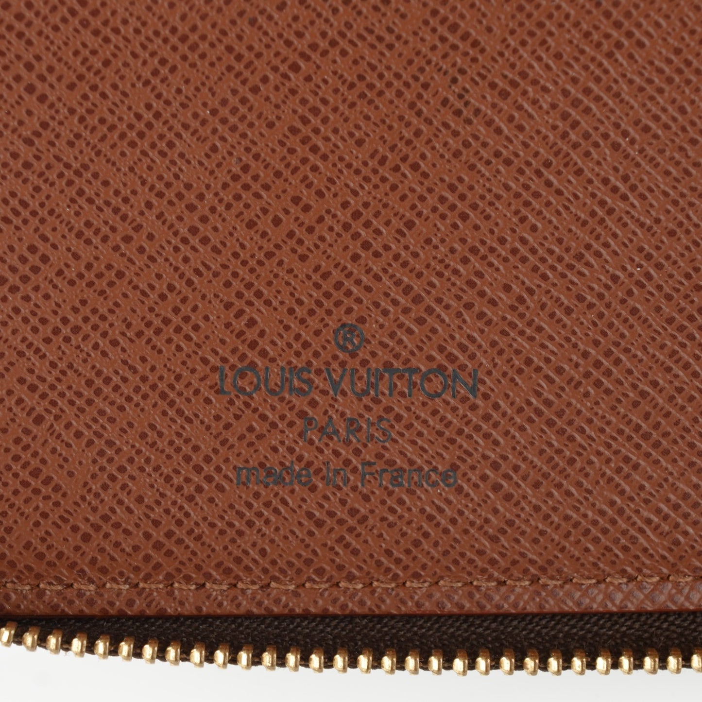 Monogram Zipped Passport Holder Wallet