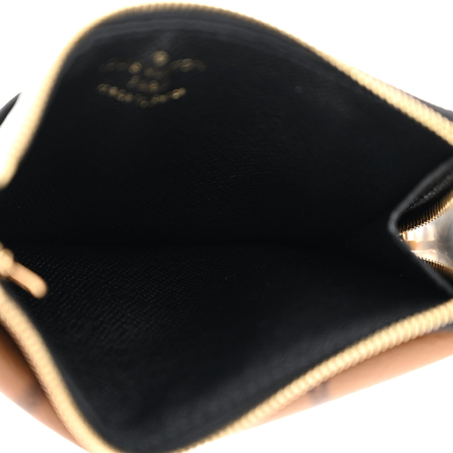 Reverse Monogram Recto Verso Card Holder Brown
