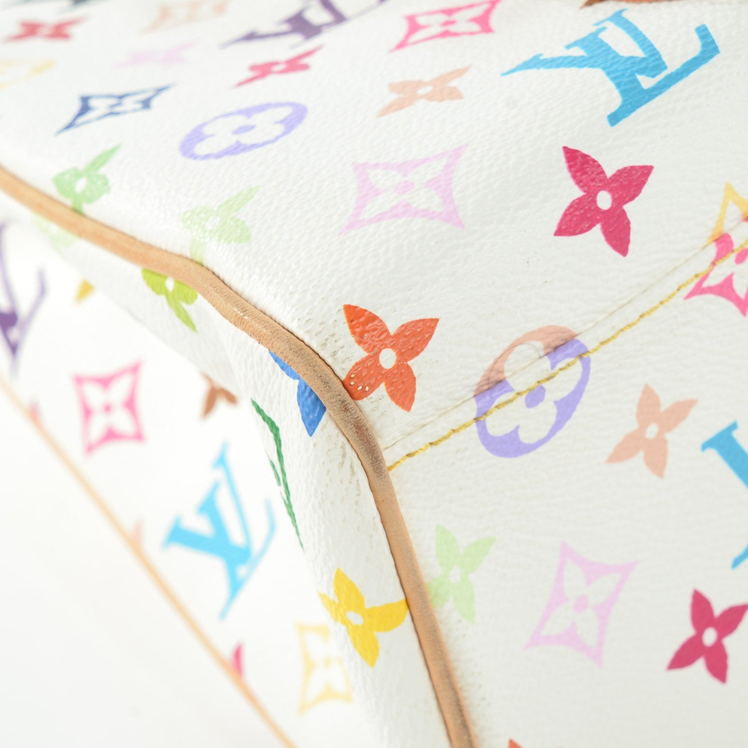 Louis Vuitton Monogram Multicolor Aurelia MM White 4 of 14