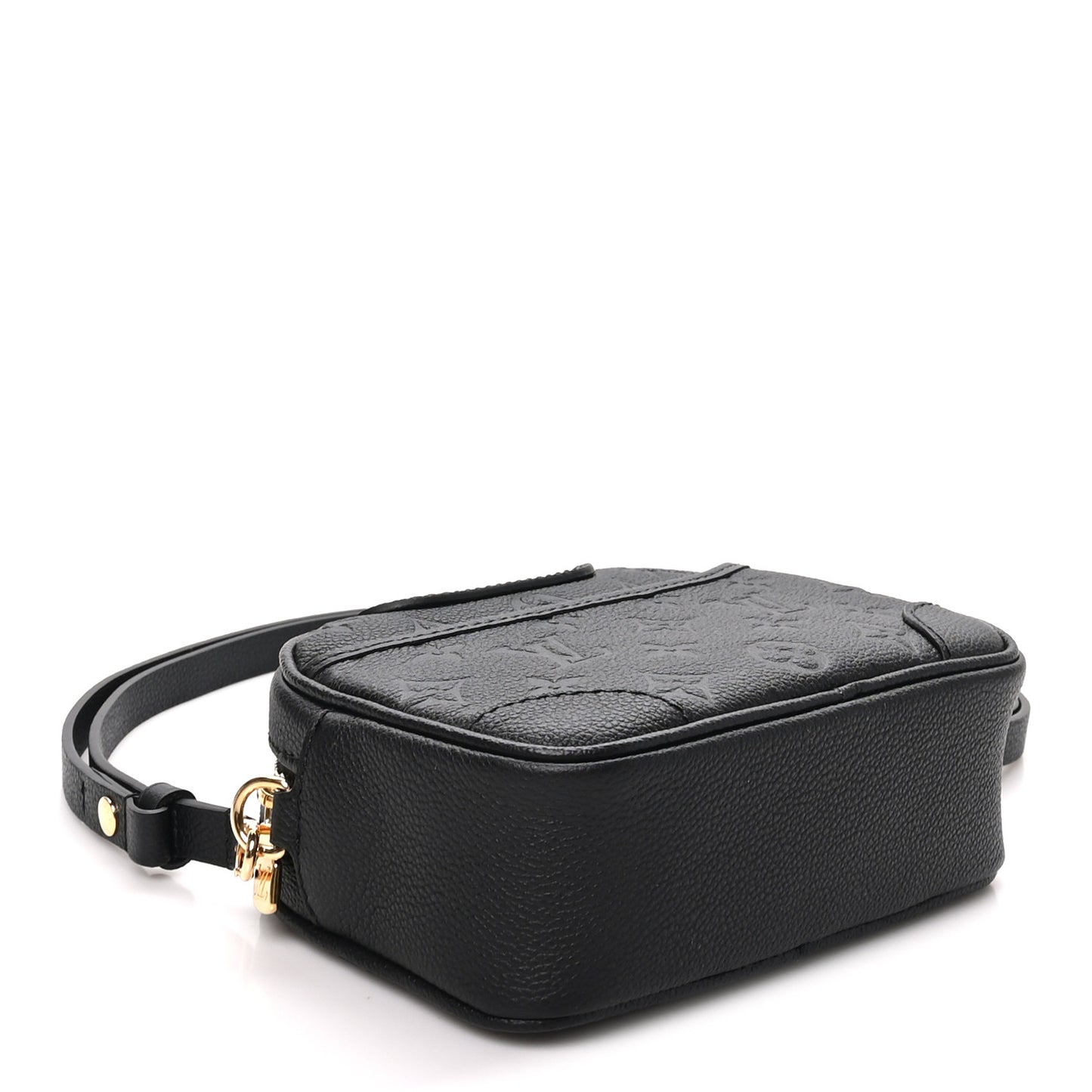 Empreinte Monogram Tiny Camera Bag Black