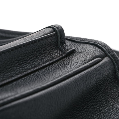 Louis Vuitton Grained Calfskin Lockme Chain Bag Black 13 of 14