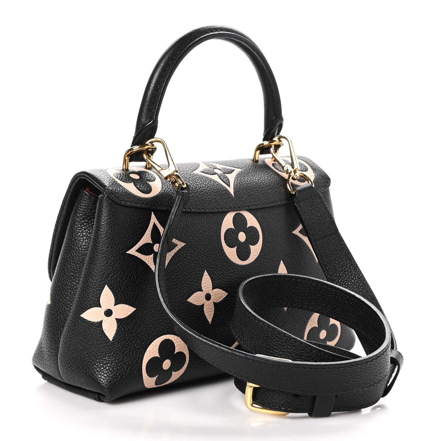 Louis Vuitton Empreinte Monogram Giant Madeleine BB Black Beige 3 of 9