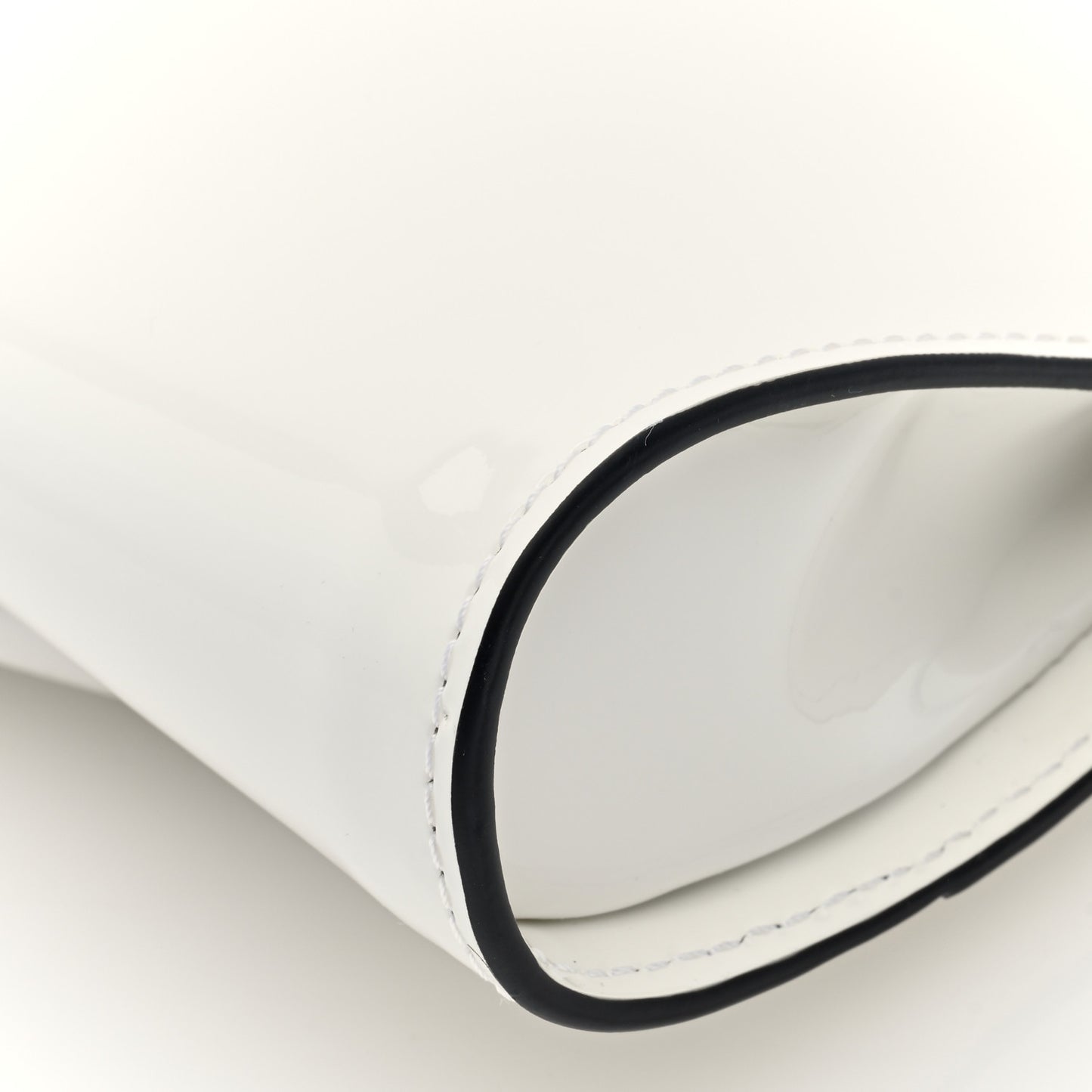 Patent Psychic Loubitwist Clutch White