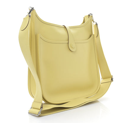 Hermes Epsom Evelyne III PM Jaune Poussin 3 of 8