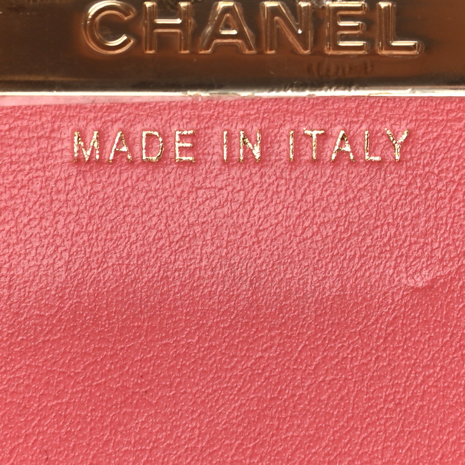 Chanel Caviar Quilted Classic 4 Key Holder Wallet Dark Pink 7 of 11